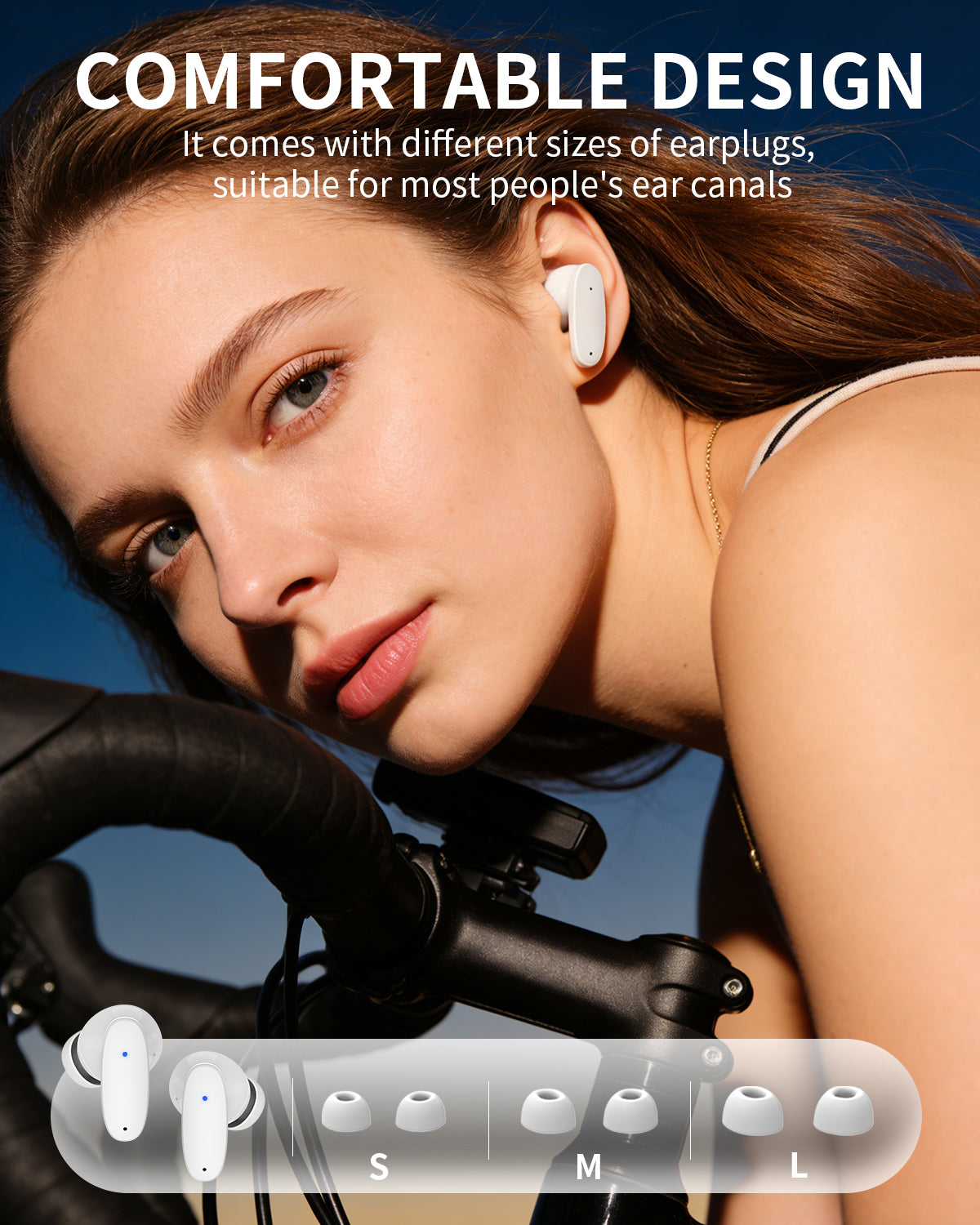 KDYNIX Golf Ball Wireless Earbuds Bluetooth 5.4 Noise Canceling Christmas Gift Stocking Stuffer Gym Sports 