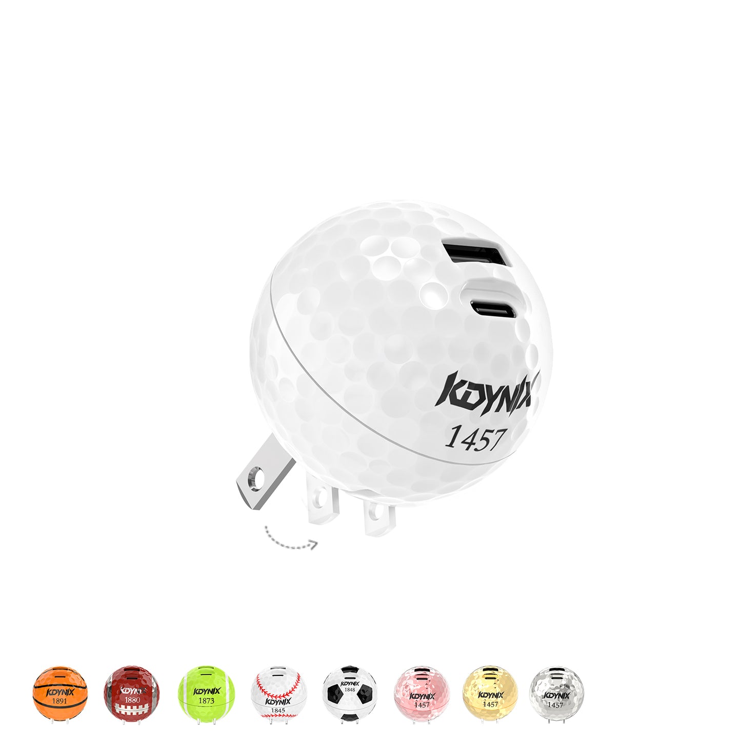 Kdynix Charger Ball 20W 1C1A – Sport Style Power Ball 