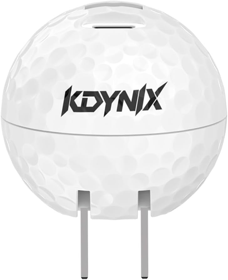 Ball-Shaped USB-C Wall Charger | 30W/45W Fast Charging Block for iPhone 17/16/15, Galaxy S25/S24, MacBook Pro/Air, iPad Pro