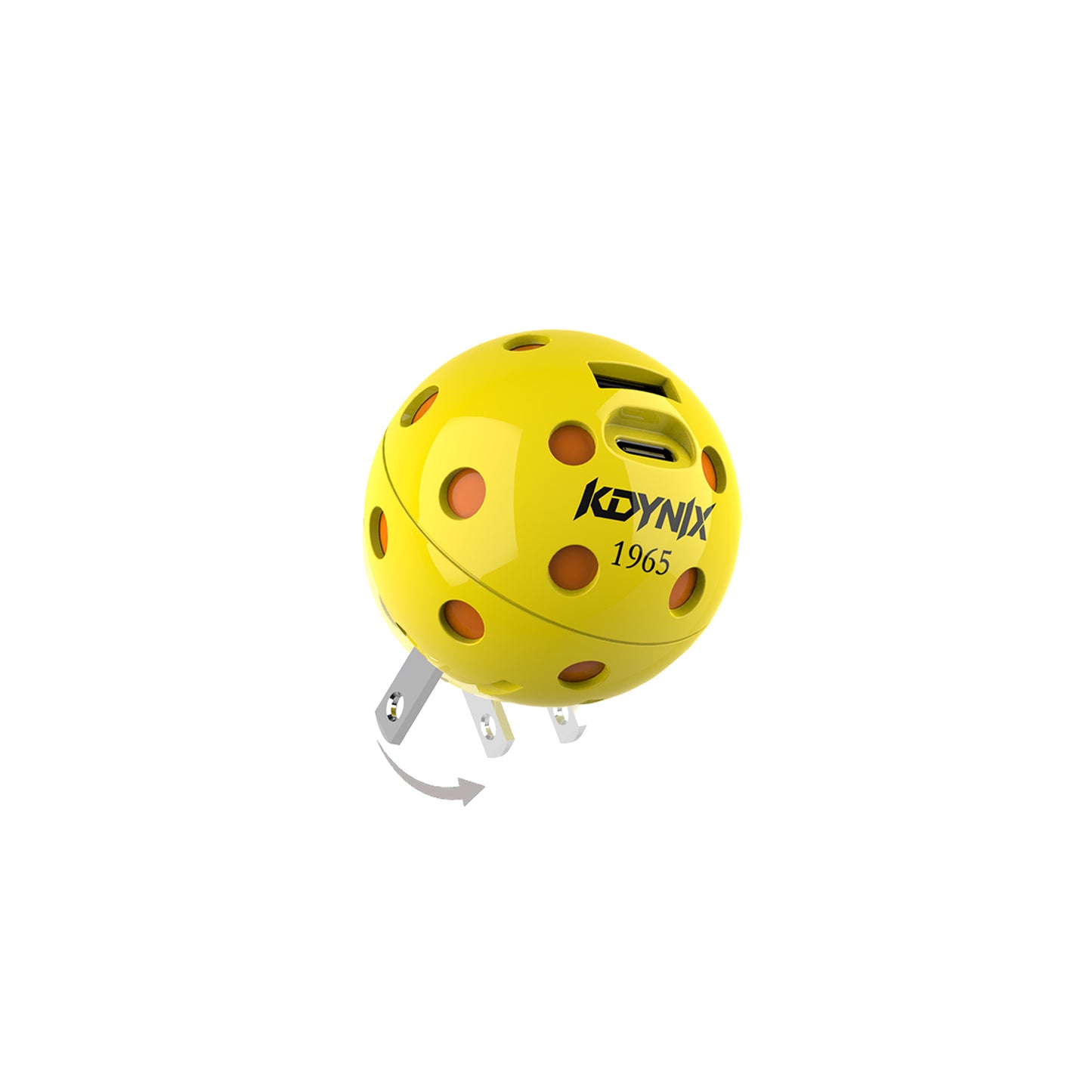 KDYNIX Creative Pickleball Gift: Unique Fast Charger Gift for him &amp; Winter Sports Fan,Work 